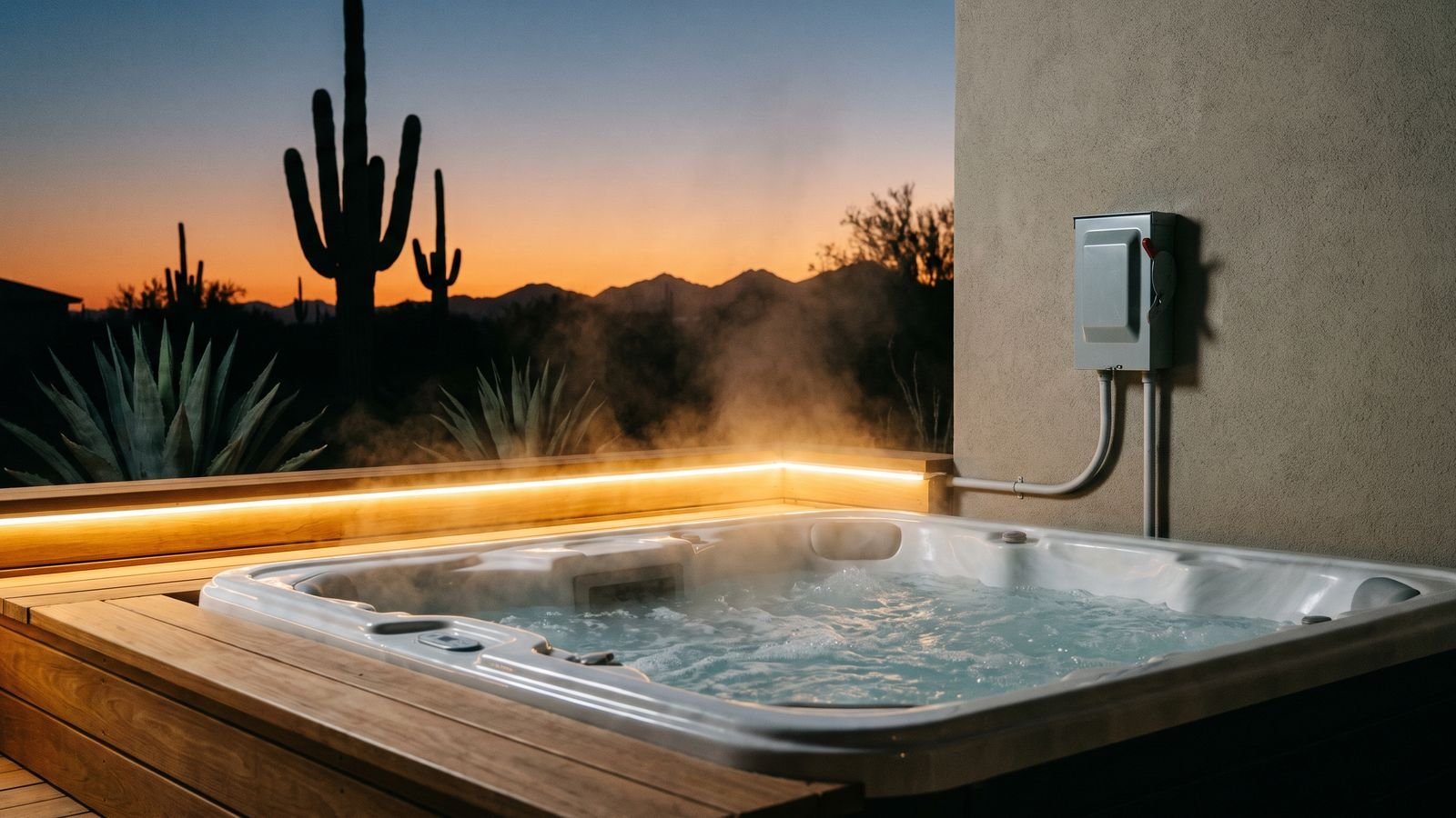 Hot Tub Wiring in the Tri-Cities