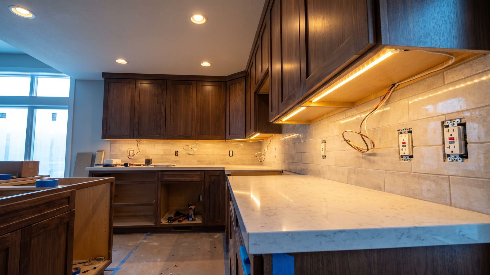 Under-Cabinet Lighting in the Tri-Cities